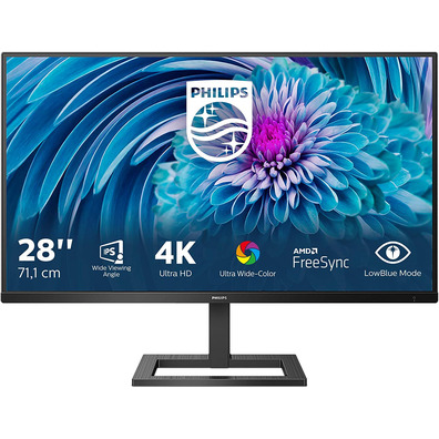 Monitor Profesional Philips 288E2A 28 " 4K Multimídia Negro