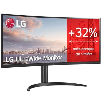 Monitor Profesional Ultrapanorámico Curvo LG 34WQ75C-B 34 "