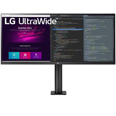 Monitor Ultrapanorámico LG Ergo 34WN780P-B 34 " /WQHD/Multimídia