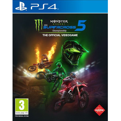 Monster Energy Supercross 5: O Videogame Oficial PS4