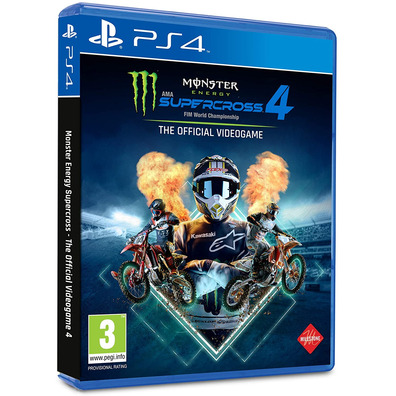 Monster Energy Supercross-O Videogame Oficial PS4