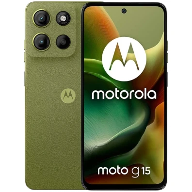 Motorola Moto G15 Verde 4G 8GB/256GB - Mobile Smartphone