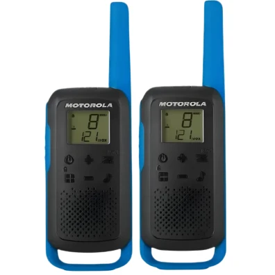 MOTOROLA TALKABOUT T62 Radios Bidireccionales 16 Canais Negro Azul