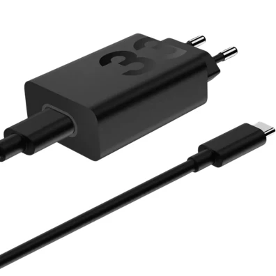 Motorola TurboPower 33W Carregador rápido de parede cor preto