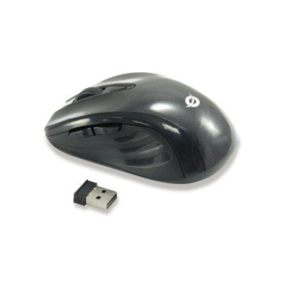 Mouse Conceptronic Wireless Óptico 2.4Ghz Design Travel 5 Botões