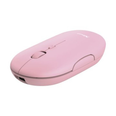 MOUSE TRUST WIRELESS PUCK RECARGABLE ULTRAFINO BOTONES SILENCIOSOS 800/1200/1600DPI RECEPTOR M