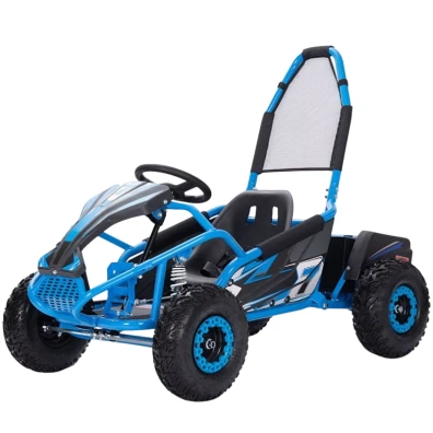 Mud Monster GoKart Azul 48V - Coche elétrico para crianças