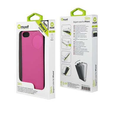 Funda Muvit iPhone 5 Pink