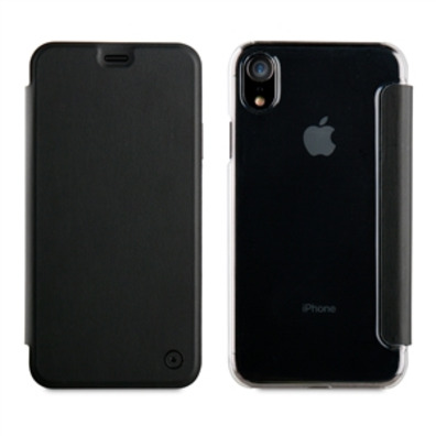 Capa Folio iPhone XR Muvit-Preta