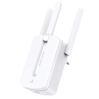 REPETIDOR WIFI N 300MBPS MERCUSYS MW300RE COM 3 ANTENAS WPS