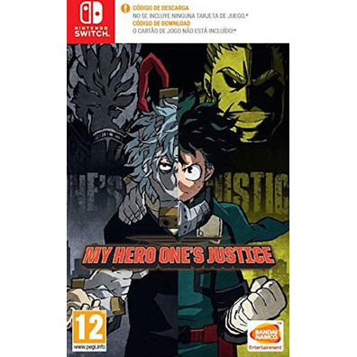 Meu Herói One's Justice (Code in a Box) Switch