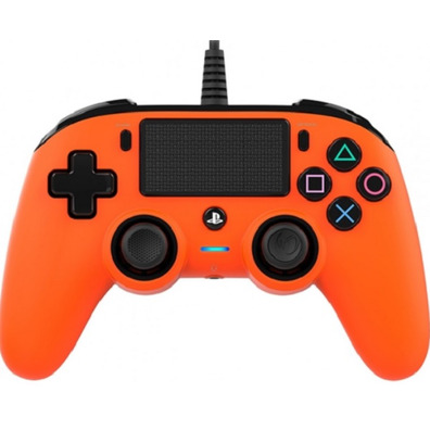 Nacon Compact Controller Orange Oficial PS4