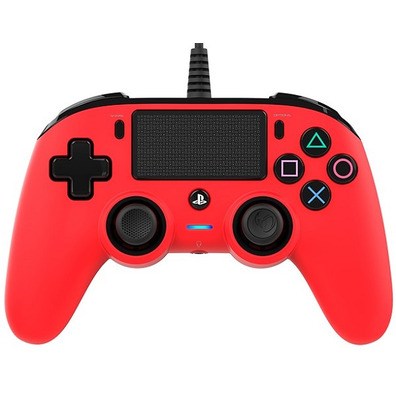 Nacon Compact Controller Red Oficial PS4