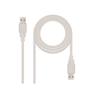 Cabo Extensão USB 2.0 Tipo A/M-A/M 1.0 m – Nanocable