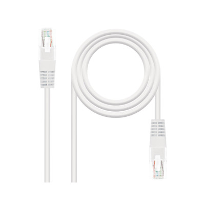 Cabo Red Latiguillo RJ45 Cat.5E Branco 2m - Compra Nanocable