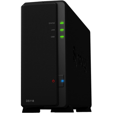 Estação de Disco do NAS Synology DS118 1Bay