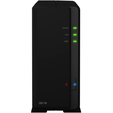 Estação de Disco do NAS Synology DS118 1Bay