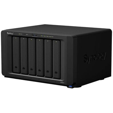 Estação de Disco NAS Synology DS1621 + 6Bay