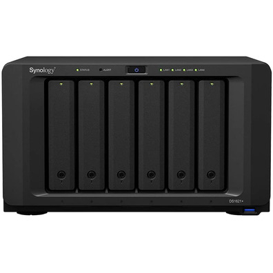 Estação de Disco NAS Synology DS1621 + 6Bay