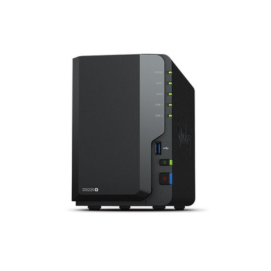 Estação de Disco NAS Synology DS220 + 2Bay