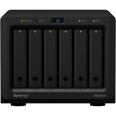 Estação de Disco do NAS Synology DS620Slim 6Bay