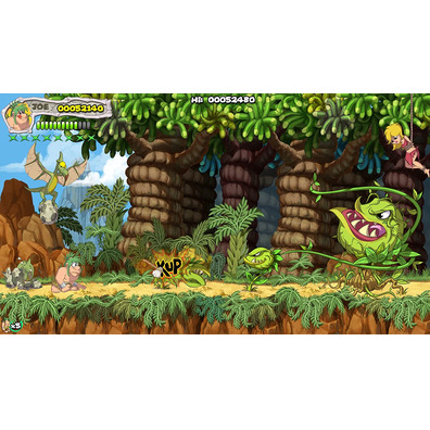 Novo Joe & Mac: Caveman Ninja T-Rex Edition PS4