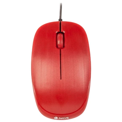 Rato NGS Flame 1000 DPI Vermelho