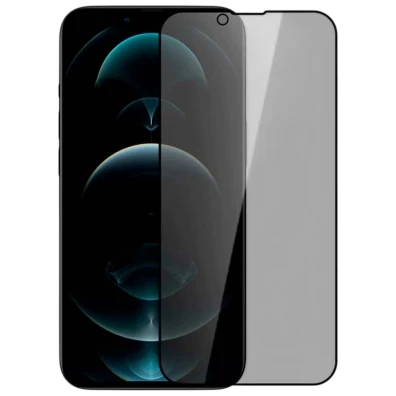 Protetor de vidro temperado Antiespia para iPhone 13/13 Pro/14/16e/17e - Marca CROCOCASE
