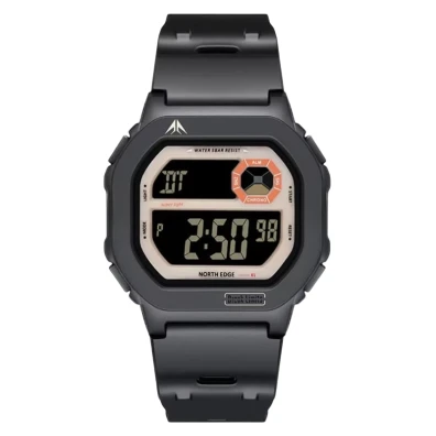 Smartwatch North Edge X1 Preto/Beige - Modelo Versátil e Estilo