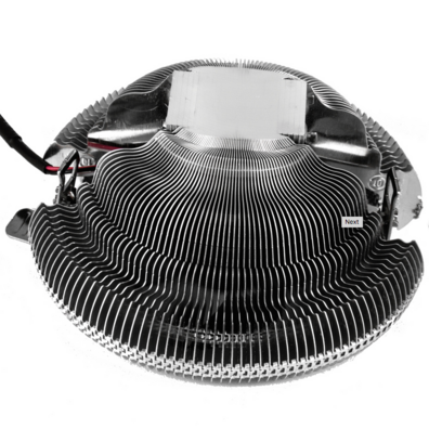 Nox Vent + Disipador Hummer H- 100 85mm Alum- Black