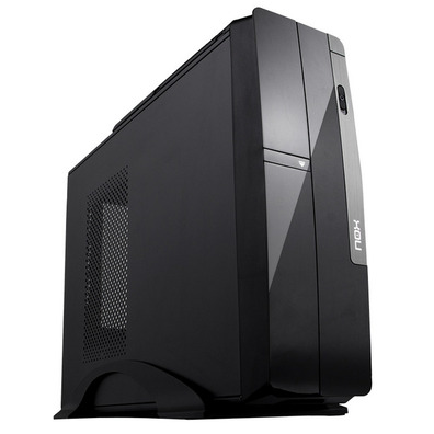 NOX Minitorre caixa mATX Preto Liten + Tarj leitor