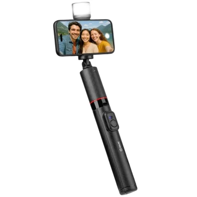 OBAL:ME SelfiePod High Glow Gimbal Tripod com luz LED de alto brilho e comando à distância