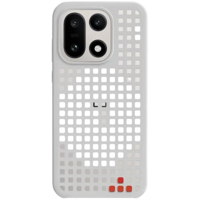 Case Magnético Gris OnePlus 15 com Design de Orificios