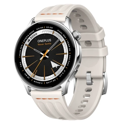 OnePlus Watch Lite Prata - Acompanhamento Deportivo NFC - Relógio Inteligente Profissional