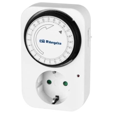 Programador de Enchufe Orbegozo PG 02 Branco 3500W - Potência Máxima