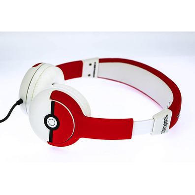 OTL Infância Wired Headphone Pokemon Pokeball