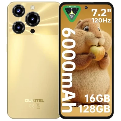 Oukitel C69 Dourado 8GB/256GB - Compre o último modelo aqui!