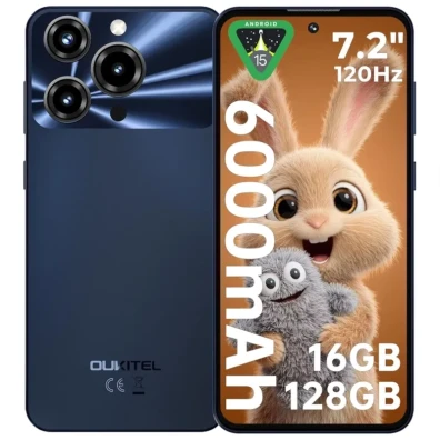 Oukitel C69 Preto 8GB/512GB - Móvel Smartphone