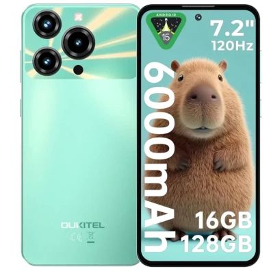 Oukitel C69 Verde 8GB/512GB - Smartphone de gama média-alta