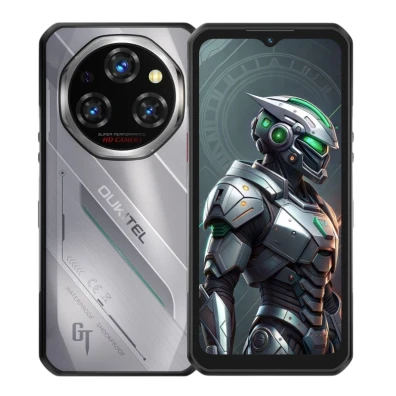 Oukitel WP62 5G 12GB/512GB Dual SIM Prata Rugged