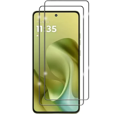 Pack x2 Protetor de Cristal Templado Full Screen 3D para Motorola Moto G86
