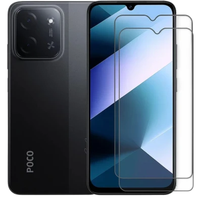Protetor de vidro temperado Xiaomi Pouco C85 Full Screen 3D - Pack x2