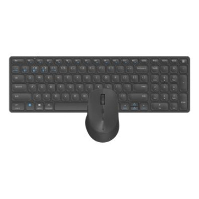 TECLADO E MOUSE RAPOO WIRELESS E BLUETOOTH 9700M 2,4GHz BT 4.0 BT 5.0 ULTRADELGADO 1600 DPI BAT