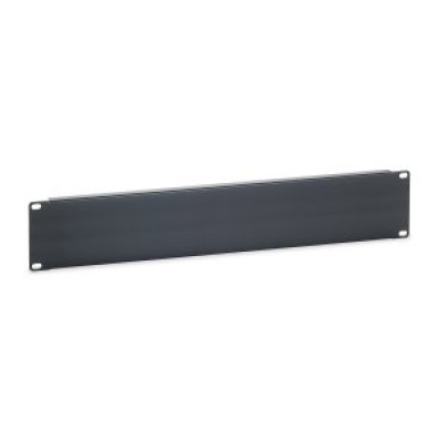 PANEL CIEGO 2U ARMÁRIO RACK 19" NEGRO RAL9005 - EQUIP