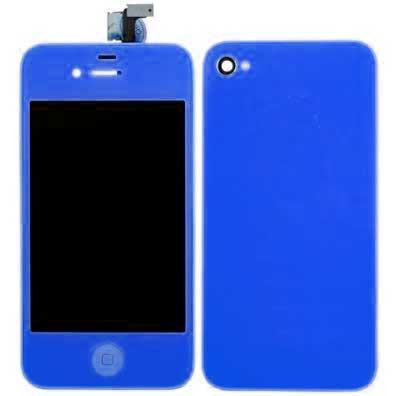 Carcaça Completa iPhone 4 Azul Oscuro