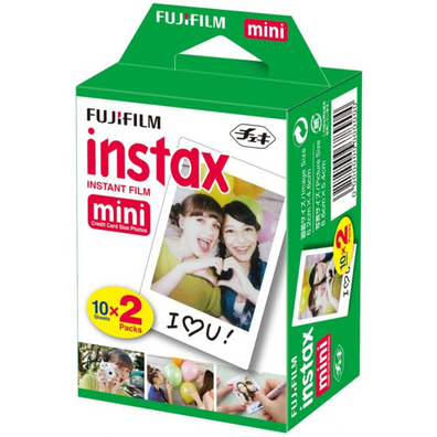 Papel Fotogramado Fujifilm Instax Mini 2x10