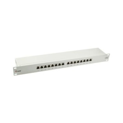 Patch Panel 16 Portos Categoria 5e Apantallado by EQUIP