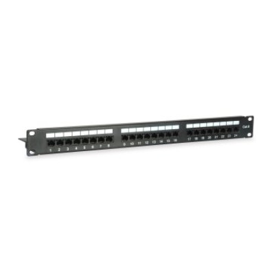 Patch Panel Equip 24 Portos UTP Categoria 6 - Conectividade Confiable