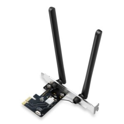 Cartão PCI Express Wifi 6 Triband e Bluetooth 5.3 Mercusys MA86XE AXE5400 até 5400M