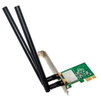 Cartão PCI Express WiFi Dualband Level One WNC-0801 AC1200 - 300MB 2,4GHz e 861MB 5GHz